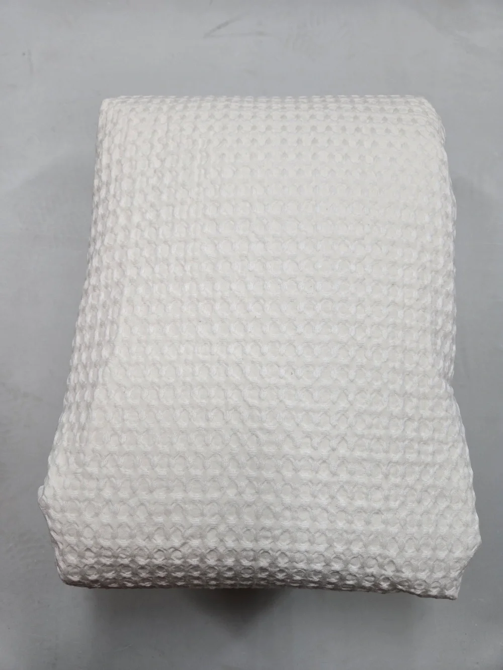 NWOT QUINCE Organic Luxe Honeycomb Duvet Cover King/Cal King Undyed 9292